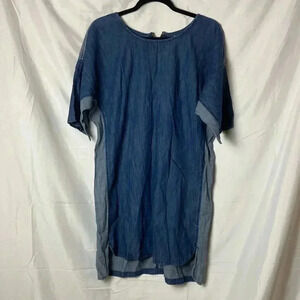 Life in progress denim dress size medium